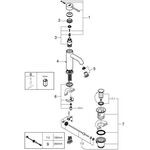 GROHE Einhand-Waschtischbatterie Essence 1/2Zoll S-Size chr