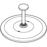 GROHE Kopfbrauseset Rainshower Mono 310 mit Deckenauslass 142mm phantom black