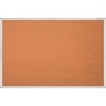 Korktafel B1200xH900mm natur m.Aluminiumrahmen MAGNETOPLAN