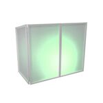 OMNITRONIC Wechselcover für DJ Booth weiß