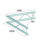 ALUTRUSS BILOCK E-GL22 C20-V 2-Wege-Ecke 60°