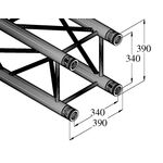 ALUTRUSS QUADLOCK TQ390-4000 4-Punkt-Traverse
