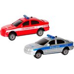 Einsatzfahrezuge mit Licht & Sound, 7cm, 1 Stück
