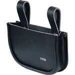 Nageltasche,einfach FRANZ ca.B18xH12xT4cm schwarz Leder FHB - VPE: 5