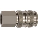 Schnellverschlusskupplung DN 10 IG STA/MS vern.Gew.G 1/2 Zoll 18,63mm RIEGLER