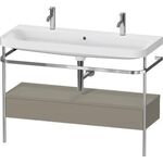 Duravit WTU HAPPY D.2 PLUS 1175x490mm m ES NB e HL weiß supermatt