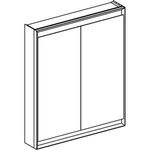 Geberit Spiegelschrank ONE mit ComfortLight, 2 Türen 750x900mm