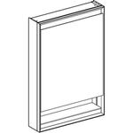 Geberit Spiegelschrank ONE m CoL 1 Tür Ni Anschlag links 600x900mm