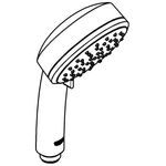Grohe Handbrause TEMPESTA C 100 100mm chr