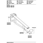 Keuco Stützklappgriff PLAN CARE WC 850mm Alu sil-elo/sw