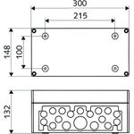 Schell Elektro-Verteilerkasten für 1-12 Anschlüsse