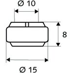 Schell Klemmring komplett 3/8Zollx10mm, für Quetschverschraubung