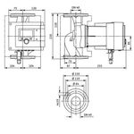 Wilo Hocheffizienzpumpe Stratos MAXO 40/0,5-4, DN 40, 220mm, PN 6/10