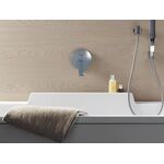 Duravit Rechteck-Badewanne DURASTYLE 2 Rückenschrägen 1900x900mm weiß