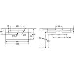V&B Waschtisch 2.0 MEMENTO 1000x470mm o ÜL f 2x 1-L Armaturen we