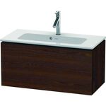 Duravit WTU Compact L-CUBE 400x820x391mm nussbaum gebürstet