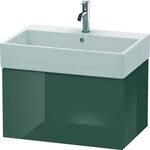 Duravit Waschtischunterbau L-CUBE 394x684x459mm dolomiti grey hochglanz