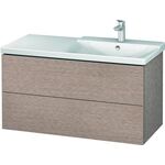 Duravit Waschtischunterbau L-CUBE 1020x481x555mm eiche kaschmir