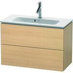 Duravit WTU Compact L-CUBE 550x820x391mm mediterrane eiche