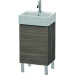 Duravit Waschtischunterbau L-CUBE 593x434x341mm Anschlag rechts pine terra