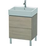 Duravit Waschtischunterbau L-CUBE 582x584x459mm pine silver