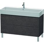Duravit Waschtischunterbau L-CUBE 582x1184x459mm eiche dunkel gebürstet