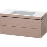 Duravit Waschtischunterbau L-CUBE m WT Vero Air 500x1000x480mm o HL Ei ka