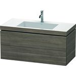 Duravit Waschtischunterbau L-CUBE m WT Vero Air 500x1000x480mm 1 HL pi Ter