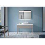 Duravit Waschtischunterbau LUV 743x1388x570mm taupe seidenmatt