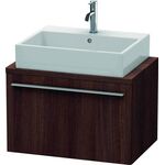 Duravit Konsolenunterschrank X-LARGE 440x700x478mm kastanie dunkel