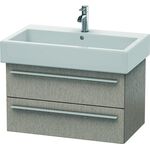 Duravit Waschtischunterbau X-LARGE 443x750x448mm eiche kaschmir