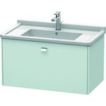 Duravit Waschtischunterbau BRIOSO Griff chrom 452x820x469mm lichtblau matt