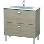 Duravit WT-Unterbau BRIOSO COMPACT Griffe chrom 683x820x389mm pine silver