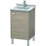 Duravit Waschtischunterbau BRIOSO 693x460x445mm Gri chr Ans re pine silver