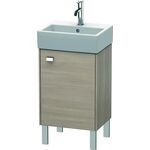Duravit Waschtischunterbau BRIOSO 570x434x339mm Gri chr Ans re pine silver