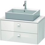 Duravit Konsolenunterschrank BRIOSO Griffe Frontfarbe 442x820x480mm we hgl