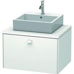 Duravit Konsolenunterschrank BRIOSO Griff Frontfarbe 442x720x550mm weiß matt