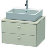 Duravit Konsolenunterschrank BRIOSO Griffe Frontfarbe 442x720x550mm ta matt