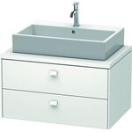 Duravit Konsolenunterschrank BRIOSO Griffe Frontfarbe 442x820x550mm we matt