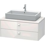 Duravit Konsolenunterschrank BRIOSO Griffe Frontfarbe 442x1020x550mm we hgl