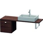 Duravit Konsolenunterschrank BRIOSO Gri chrom 442x420x480mm kastanie dunkel