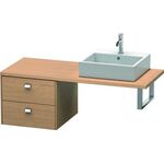 Duravit Konsolenunterschrank BRIOSO Griffe chr 442x520x550mm europ. eiche