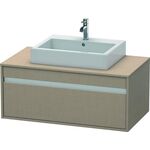 Duravit Waschtischunterbau KETHO 550x1000x426mm leinen