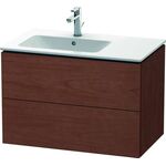 Duravit Waschtischunterbau L-CUBE 550x820x481mm Be li amerik nussbaum