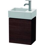 Duravit Waschtischunterbau L-CUBE 400x364x241mm Ans links kastanie dunkel