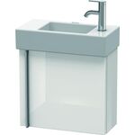 Duravit Waschtischunterbau VERO AIR 436x484x211mm Ans rechts weiß hochglanz