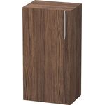 Duravit Halbhochschrank VERO 360x500x960mm Ans links nussbaum dunkel