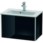 Duravit WTU COMPACT XSQUARE 400x610x388mm schwarz hochglanz