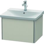 Duravit Waschtischunterbau XSQUARE 405x610x473mm taupe matt