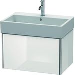 Duravit Waschtischunterbau XSQUARE 397x684x460mm weiß hochglanz